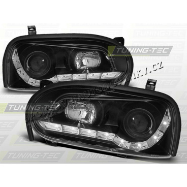 VW Golf III 1991-97 Predné číre svetlá Daylight LED black (LPVW43) VW Golf III 1991-97 Predné číre svetlá Daylight LED black (LPVW43)