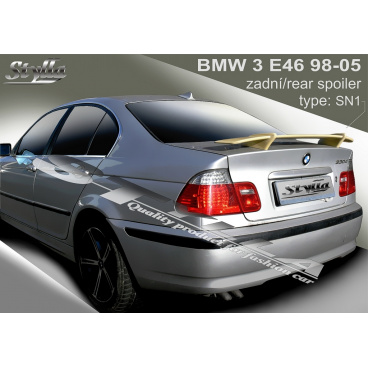 BMW 3, E46 Sedan 98-05 spoiler zadnej kapoty (EÚ homologácia) BMW 3, E46 Sedan 98-05 spoiler zadnej kapoty (EÚ homologácia)