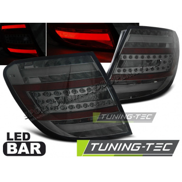 Mercedes C-klasa W204 kombi 2007-10 zadní lampy red smoke LED BAR Mercedes C-klasa W204 kombi 2007-10 zadní lampy red smoke LED BAR