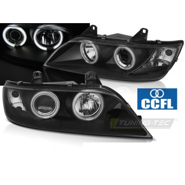 BMW Z3 01.1996-02 predné číre svetlá Angel Eyes CCFL black (LPBMI1) BMW Z3 01.1996-02 predné číre svetlá Angel Eyes CCFL black (LPBMI1)