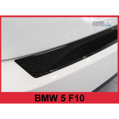 Carbon kryt- ochrana prahu zadného nárazníka 3 D BMW 5 F10 2010-16