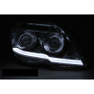 Mercedes GLK X204 06.2008-08.2012 predné svetlá Tube Light chrome