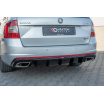 Vložka zadného nárazníka ver.2 pre Škoda Octavia RS Mk3, Maxton Design (plast ABS bez povrchovej úpravy)