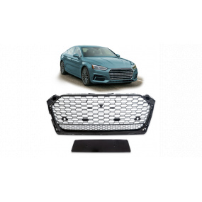Gril Audi A5 F5 Lesklá Čierna