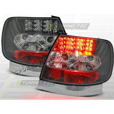 AUDI A4 (B5) 1994-00 zadné LED lampy BLACK (LDAU23)