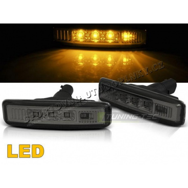 BMW E39 09.1995-08.2003 bočné smerovky LED smoke (KBBM21) BMW E39 09.1995-08.2003 bočné smerovky LED smoke (KBBM21)