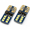 Žiarovka 12 SMD UltraBright LED T10 (W5W) 12V/24V biela CAN-BUS