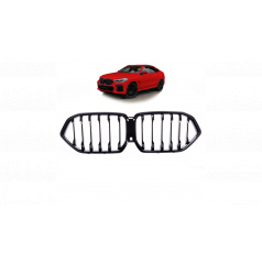 Mriežka BMW X6 G06 F96 jednotlivé lamely Lesklá čierna