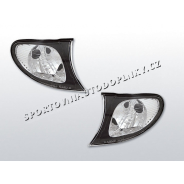 BMW E46 01-05 predné smerovky black (KPBM22) - sedan, touring BMW E46 01-05 predné smerovky black (KPBM22) - sedan, touring