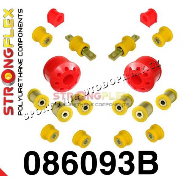 Honda Civic 1996-2000 Strongflex zostava silentblokov len pre zadnú nápravu 16 ks