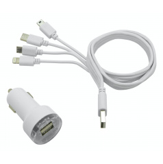 Nabíjačka telefónu 12V (iPhone 4/5/6, micro USB, Nokia) 2,1 A