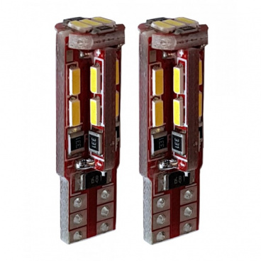 Žiarovka 19 LED T10W2,1x9,5D biela 12V CAN-BUS Žiarovka 19 LED T10W2,1x9,5D biela 12V CAN-BUS