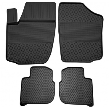 Gumové autokoberce s okrajom Škoda Rapid