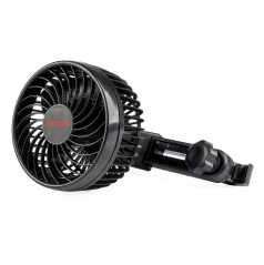 Autoventilátor na opierku hlavy 12V AMIO-03007