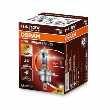 Halogénová žiarovka H4 Osram NIGHT BREAKER LASER 12V +220% 1 ks