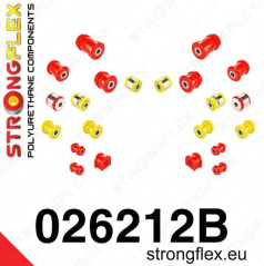 Audi Allroad 2004-11 Strongflex zostava silentblokov len pre zadnú nápravu 20/22 ks