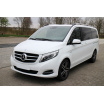 Nerez kryt-čierna ochrana prahu zadného nárazníka Mercedes V W447 2014+