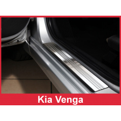 Nerez ochranné lišty prahu dverí 2ks Kia Venga 2009-16
