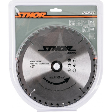Kotouč na dřevo 210 x 30 mm 40z Kotouč na dřevo 210 x 30 mm 40z