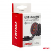 Vodotesná nabíjačka so zásuvkami 2x USB 12V 24V MOD-05