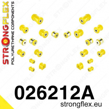 Audi Allroad 2004-11 Strongflex Šport zostava silentblokov len pre zadnú nápravu 20/22 ks