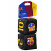 Plyšové kocky 7 cm s logom FC Barcelona (originálne s licenciám, nie su to ziadne kópií)