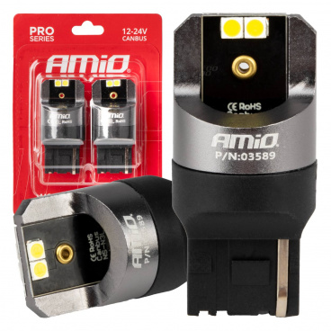 LED žiarovky CANBUS PRO séria 7440 W21W 4x3030 SMD Biela 12V 24V LED žiarovky CANBUS PRO séria 7440 W21W 4x3030 SMD Biela 12V 24V