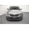 Spoiler pod predný nárazník pre Škoda Octavia Mk3 Facelift, čierny lesklý plast ABS