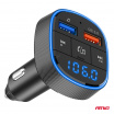 FM vysielač do auta 2×USB-A 12V 24V