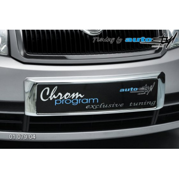 Rámček registračnej značky predná Škoda Fabia I do 8 2004