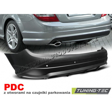 Mercedes W204 2007-10 SEDAN AMG STYLE zadní nárazník (ZTME01) Mercedes W204 2007-10 SEDAN AMG STYLE zadní nárazník (ZTME01)