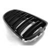 BMW E90, E91 LCI 2009- lesklá čierna maska Double Bar M-Look (GRBM90)