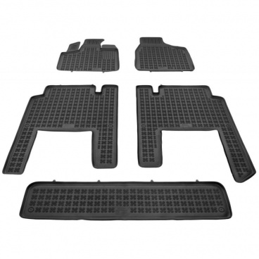 Gumové autokoberce, Chrysler Voyager V, 2006-2011, 7 sedadiel.