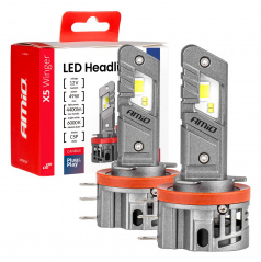 LED autožiarovky X5 WINGER H15 49W 6000K CANBUS AMIO-04685