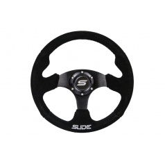 Športový volant čierny semiš 320 mm