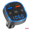 FM vysielač do auta 2×USB-A 12V 24V