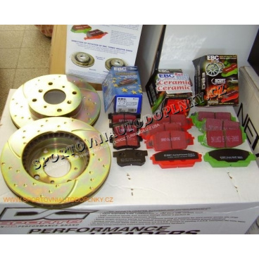 Chevrolet Corvette 2007 predné keramické dosky DP31162