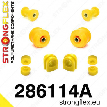 Nissan 200SX S14 1994-99 StrongFlex Sport sestava silentbloků jen pro přední nápravu 10 ks Nissan 200SX S14 1994-99 StrongFlex Sport sestava silentbloků jen pro přední nápravu 10 ks