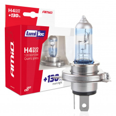 Halogénové žiarovky H4 12V 55W LumiTec +130% - 2 ks