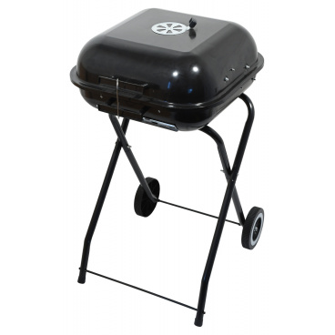 Gril na dřevěné uhlí obdélníkový TRAPANI 46cm Gril na dřevěné uhlí obdélníkový TRAPANI 46cm