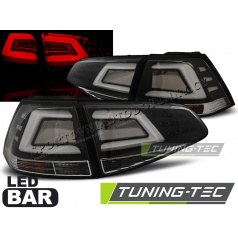 VW Golf 7 2013+zadné lampy black LED Bar (LDVW04)