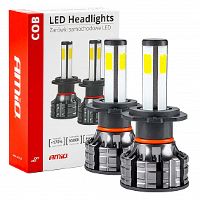 Extra silná LED žiarovka H7 do hlavných svetlometov COB 4Side 2 ks Extra silná LED žiarovka H7 do hlavných svetlometov COB 4Side 2 ks