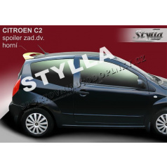 Citroen C2 spoiler zadných dverí horný (EÚ homologácia)