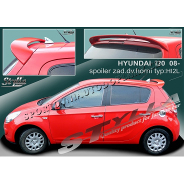 Hyundai i20 08+ spoiler zadných dverí horný (EÚ homologácia) Hyundai i20 08+ spoiler zadných dverí horný (EÚ homologácia)