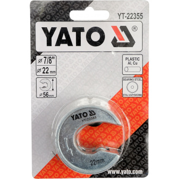 Řezač trubek 22 mm PVC, Al, Cu Řezač trubek 22 mm PVC, Al, Cu