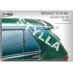 RENAULT CLIO I (90-98) spojler chrbta. dverí hornej (EU homologácia)