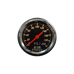 Hodiny Auto Gauge 52mm - AirRide Tlak Mechanický