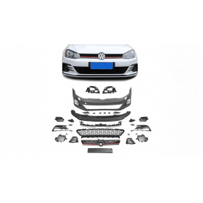 Predný spojler Volkswagen Golf 7 Predok SRA Gril LED Halogén