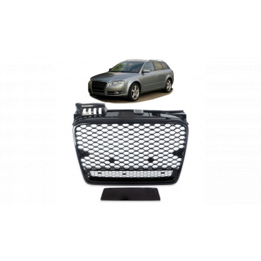 Gril Audi A4 B7 Lesklá Čierna