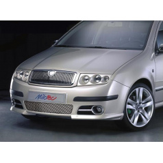 Rámčeky hmlových svetiel - ABS chróm, Škoda Fabia I Facelift 2004+